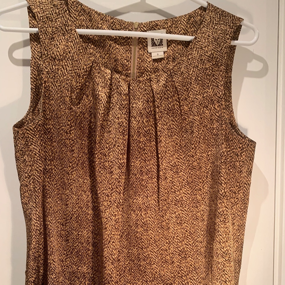 Anne Klein Silk Sleeveless Blouse